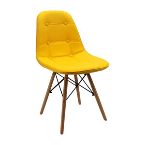 Kit por 4 Silla DKR Botones Tipo Eames - Amarillo 1 Kit por 4 Silla DKR Botones Tipo Eames - Amarillo